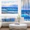 Designart - Seascape in Cloudy sky - Sea & Shore Painting Print on Wrapped Canvas
